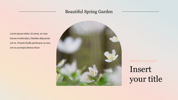 春の庭 チームプレゼンテーションテンプレート_18