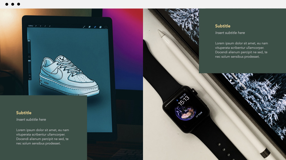 Digital Art company profile template