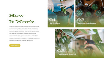 가드닝 (원예, 식물, 그리너리, 보타닉) 심플한 템플릿_10