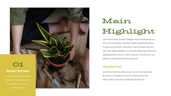 가드닝 (원예, 식물, 그리너리, 보타닉) 심플한 템플릿_14