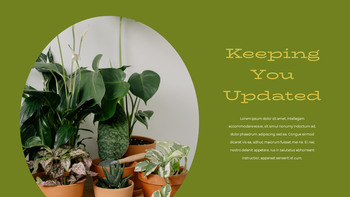 가드닝 (원예, 식물, 그리너리, 보타닉) 심플한 템플릿_23