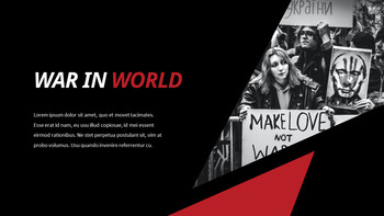 전쟁 없음 베스트 PPT 템플릿_04