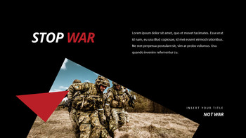 전쟁 없음 베스트 PPT 템플릿_24