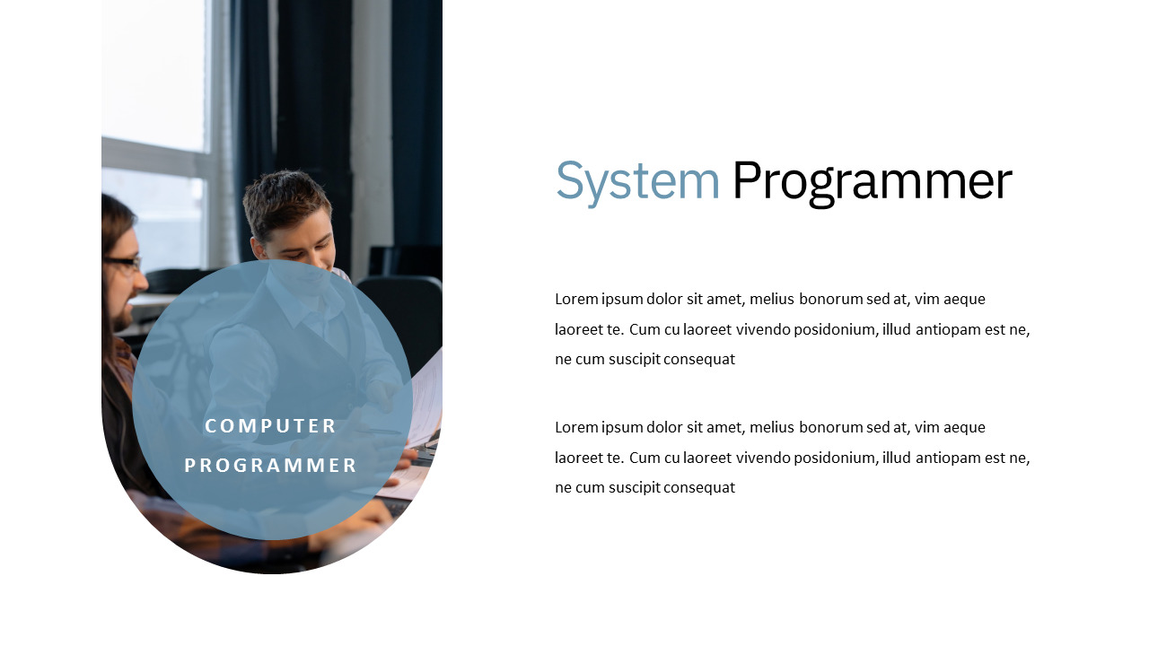 programmer Google Presentation Slides|IT/Commerce