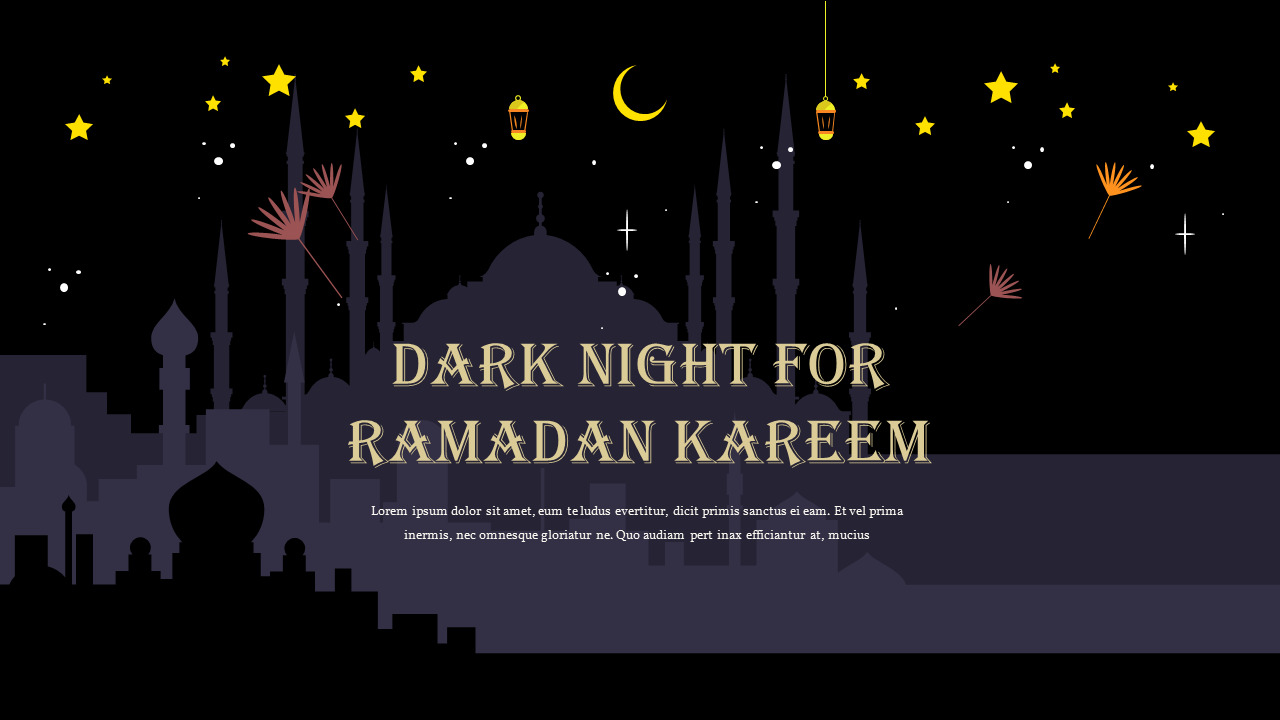 Ramadan Kareem Modern PPT Templates