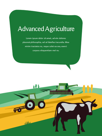 Tecnologia di agricoltura intelligente Modelli di presentazione a tema_14