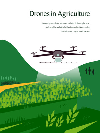 Tecnologia di agricoltura intelligente Modelli di presentazione a tema_16