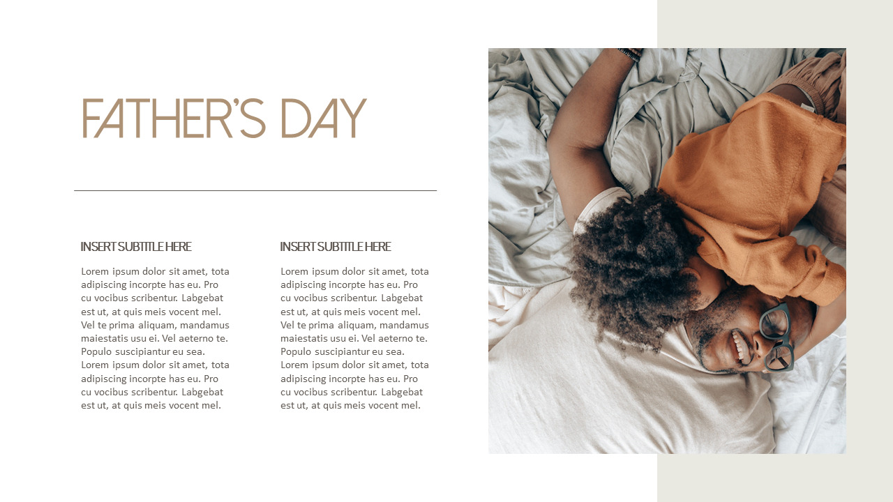 Happy Father’s Day Easy PowerPoint Design_03