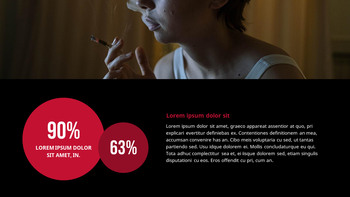 禁煙します シンプルなデザインテンプレート_04