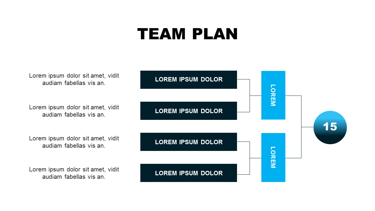 Gradation Project Deck powerpoint animation template