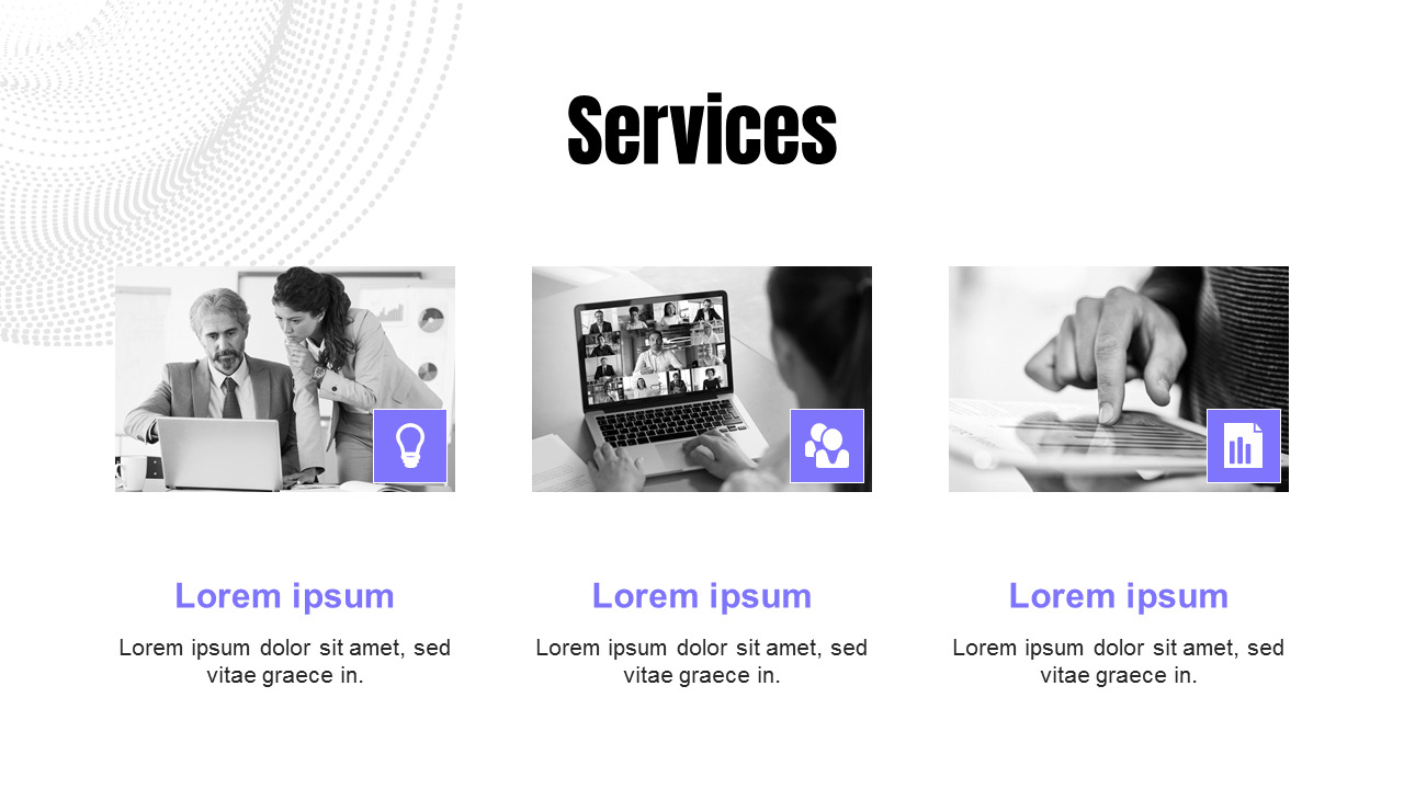 Simple Business Animated Pitch Deck PowerPoint Template