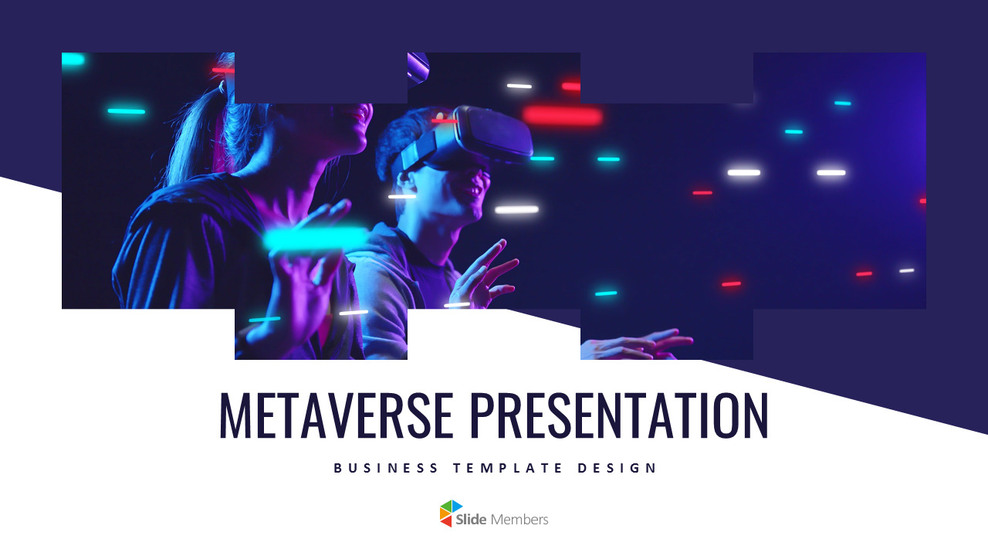 메타버스 (Metaverse, Universe, 가상세계) 전문적인 프레젠테이션_01