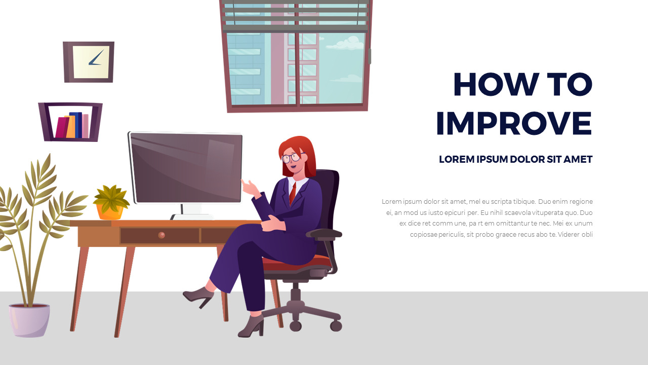 Improve Your Work-Life Balance PPT PowerPoint