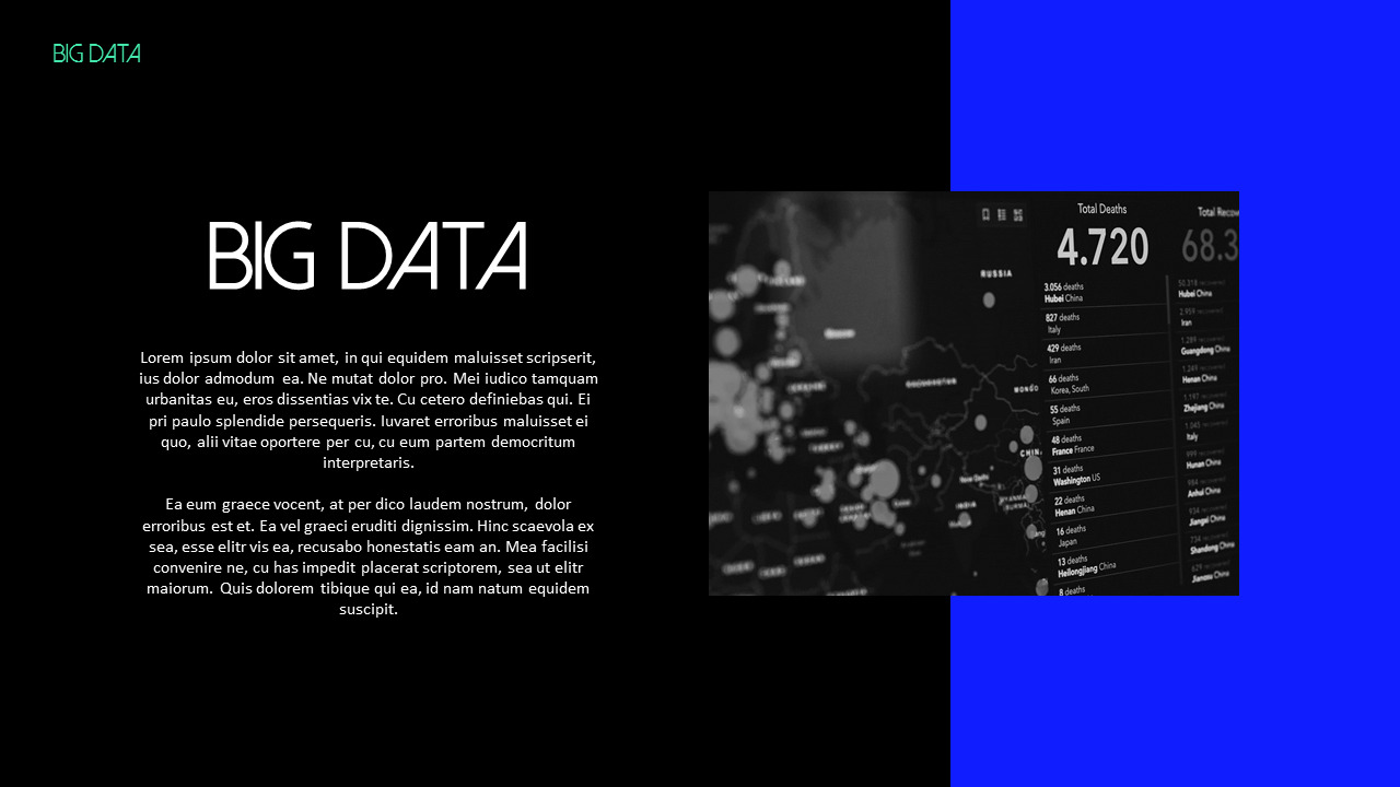 Big Data PPT Templates Simple Design|IT/Commerce