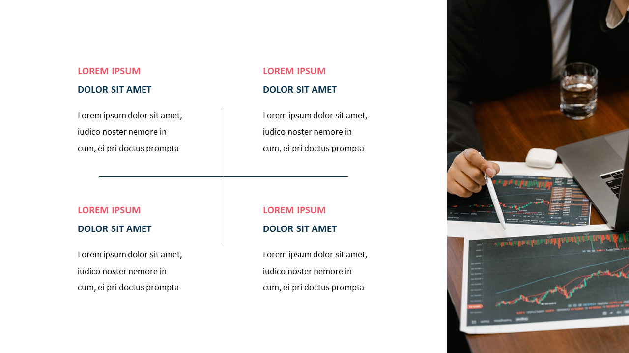 Data Analysis powerpoint slide design