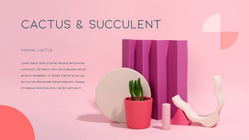 최소한의 선인장 PPT 파워포인트_18