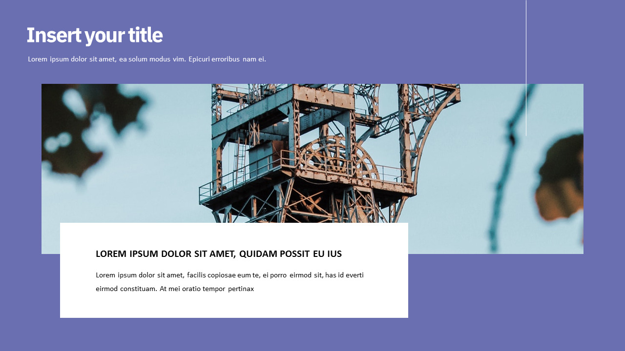 Factory and Industry template google slides