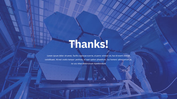 Factory and Industry template google slides