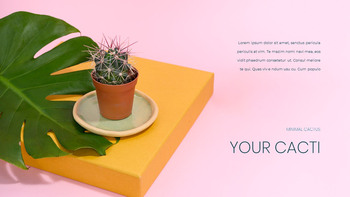 Minimal Cactus Google Slides Presentation Templates_12