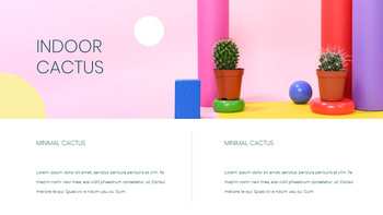 Cactus minimal Modèles de présentation Google Slides_22