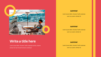 Sommer Einfaches PowerPoint-Design_21