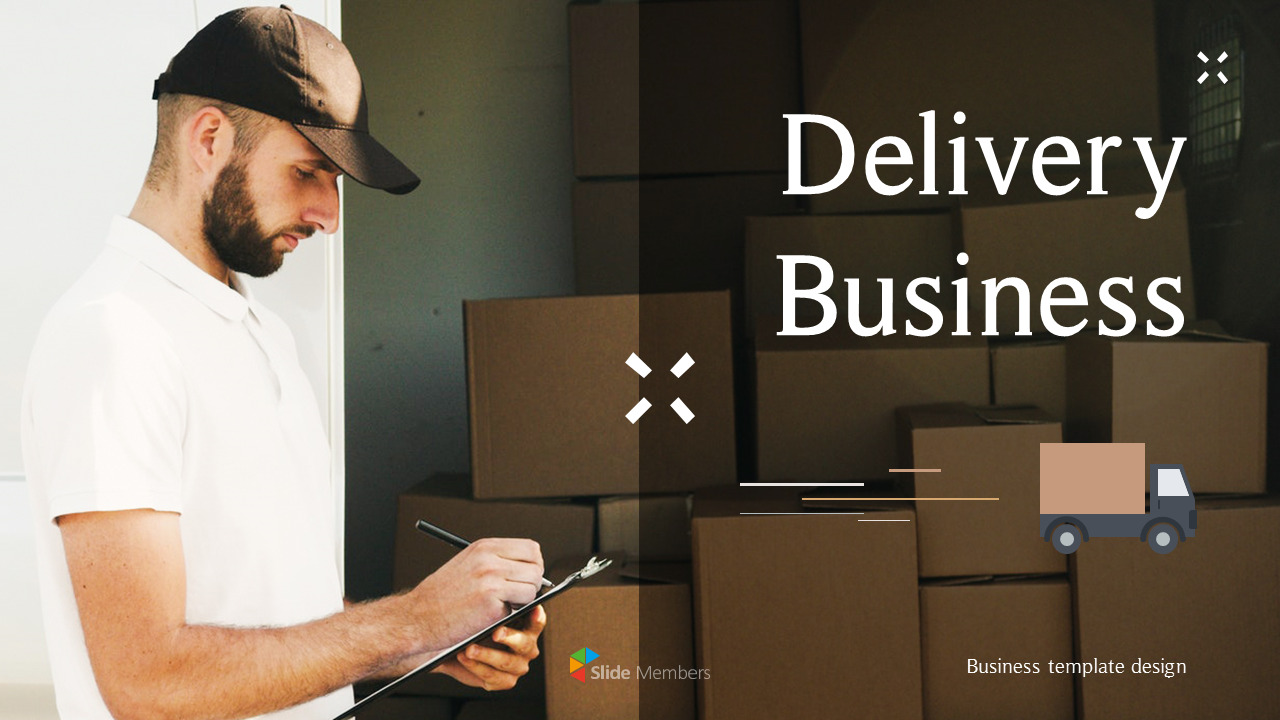 Delivery Business Business PresentationsPPT Templates