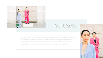 Damenanzüge Google Slides Template Design_12