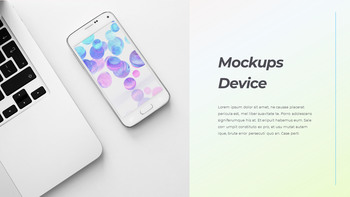 ガラスビジュアルデザイン スライドPPT_49