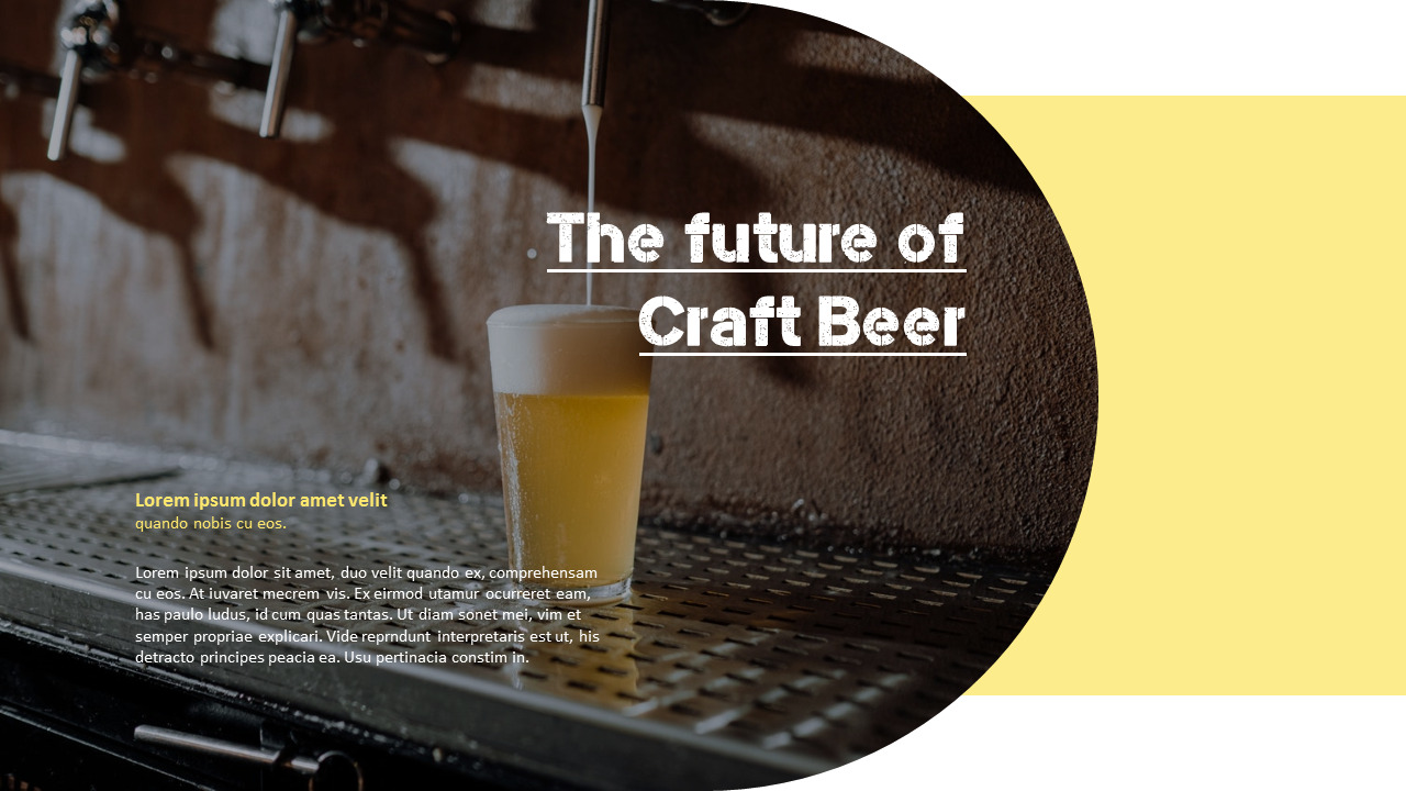Brewing Craft Beer Business plan PPT Download Templates