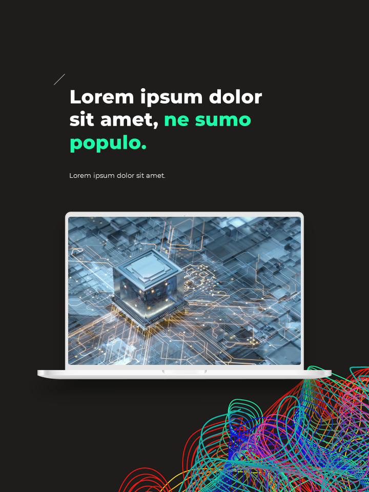 Tech Project Multipurpose slide template