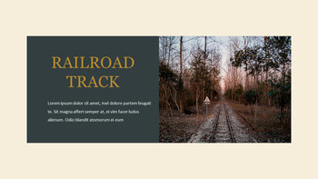 Train and Railroad Simple Google Slides_04