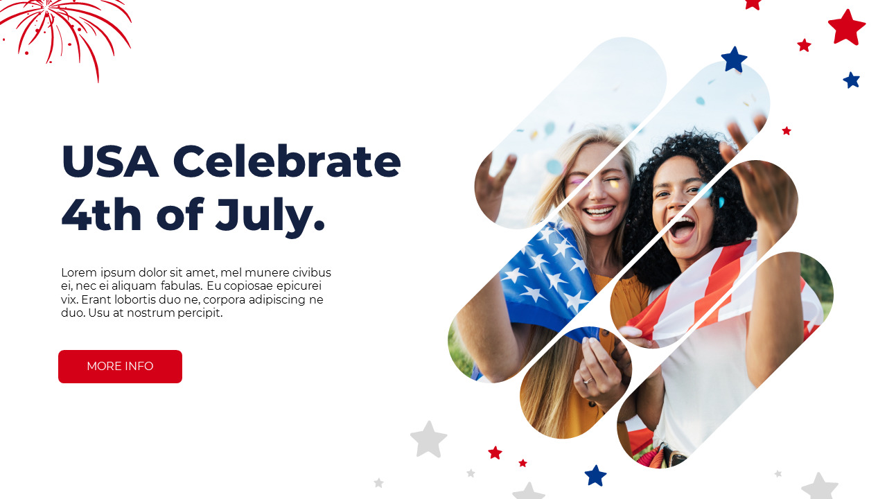 7월 4일 독립기념일 파워포인트 레이아웃_02