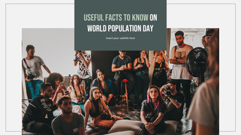 世界人口日 主题演示模板_11