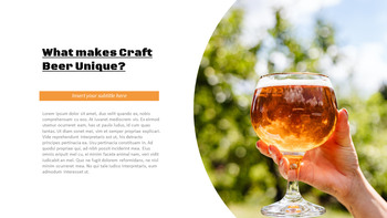 酿造精酿啤酒 谷歌幻灯片主题和模板_23