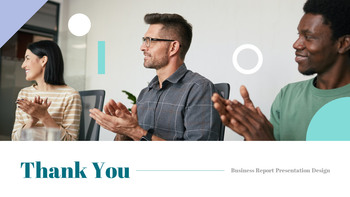 业务报告 设计简要模板_06