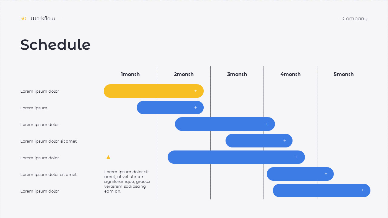 Workflow Simple minimalist powerpoint template