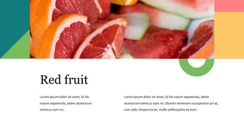 I migliori modelli di diapositive google di Summer Fruit_15