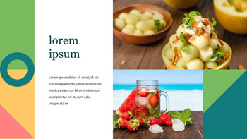 I migliori modelli di diapositive google di Summer Fruit_19