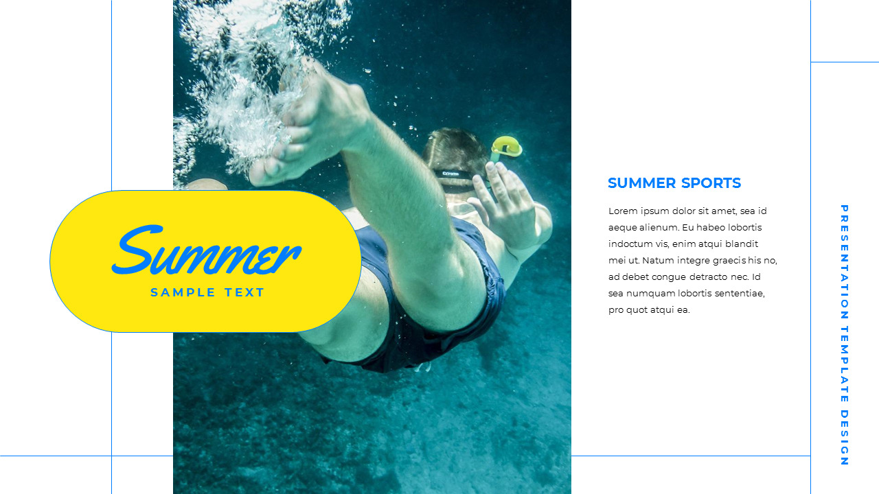 Summer Sports designs for powerpoint