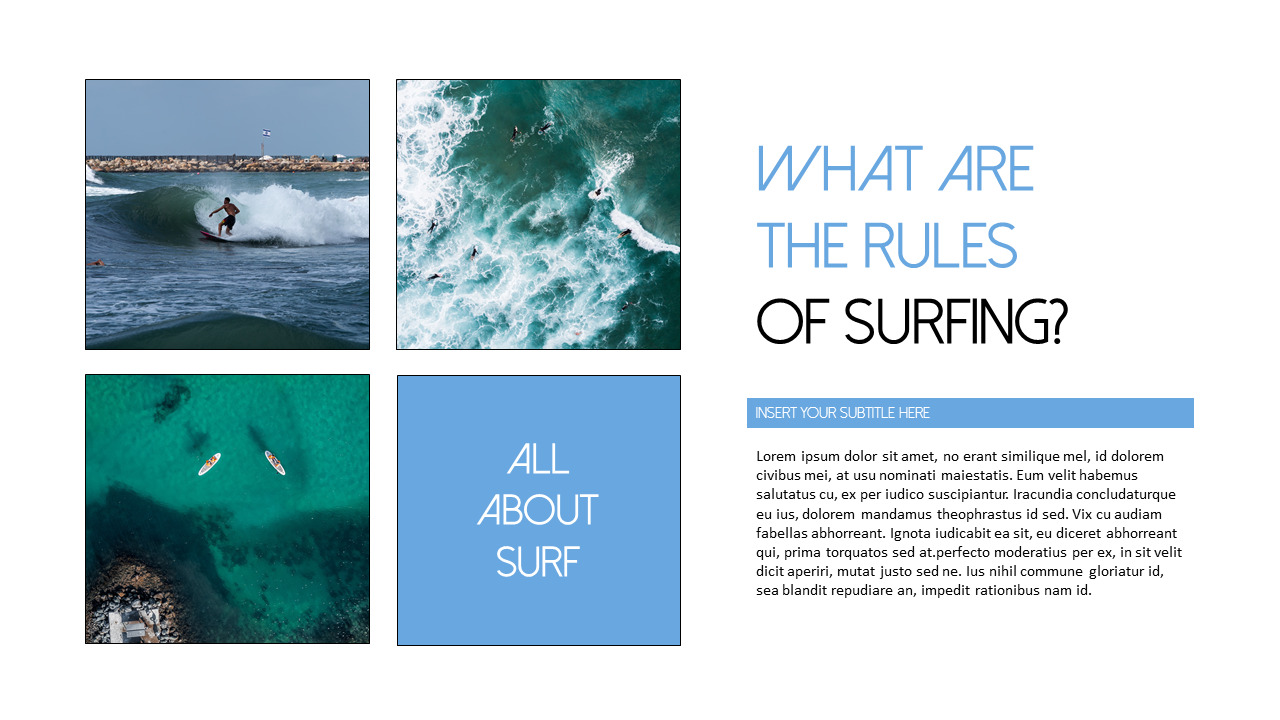 Powerpoint Backgrounds Surf Surfing powerpoint template design|Lifestyle