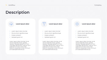 Workflow Simple minimalist google slides design_15