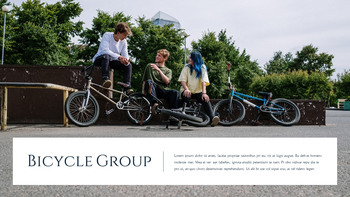 自転車の生活 PPTモデル_10