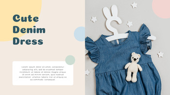 Baby Clothes Easy PPT Template_06