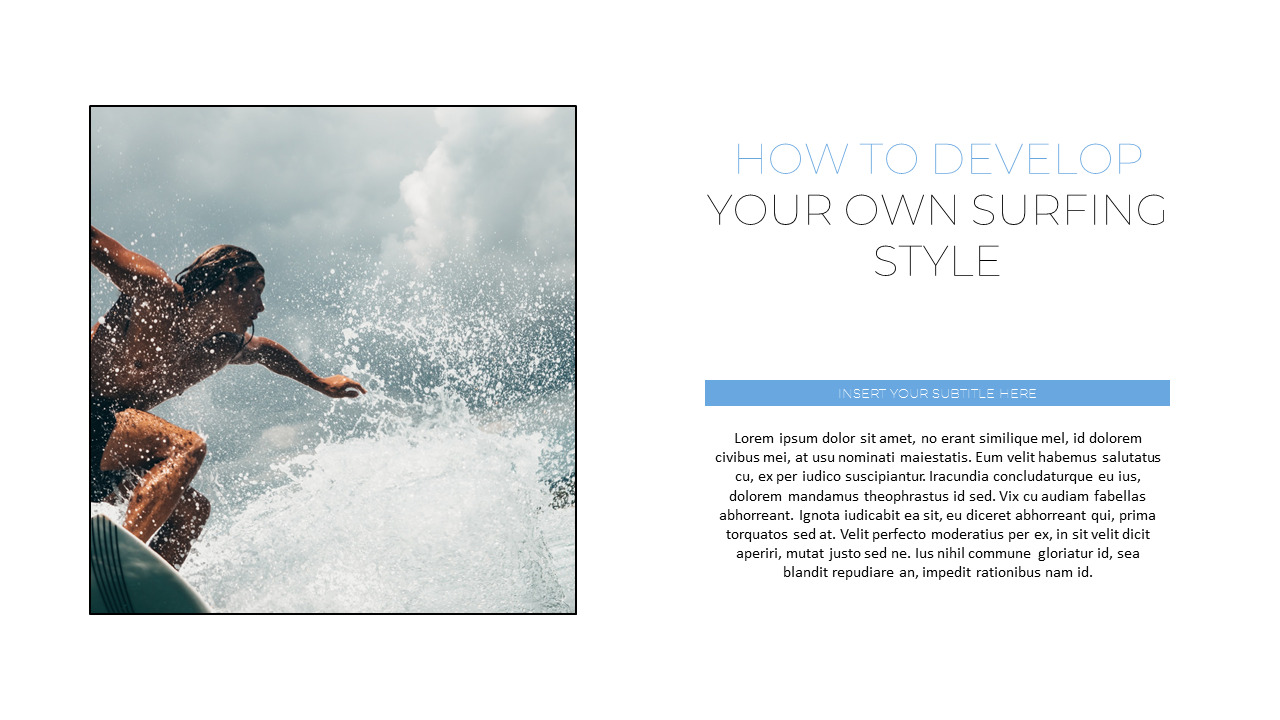 Surfing Google Presentation SlidesLifestyle