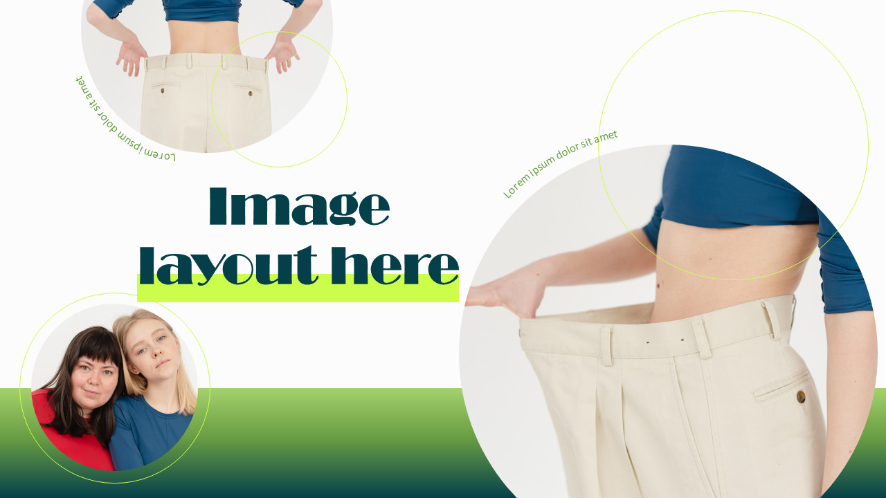 ダイエット pptプレゼンテーション|ライフスタイル|テンプレート, image size:1280x720