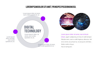 Technologie digitale Modèles de thèmes PT_08