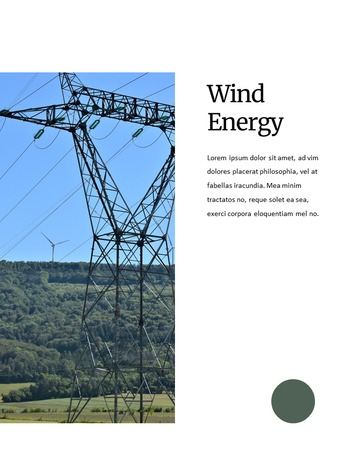 Green Energy google slides presentation slides
