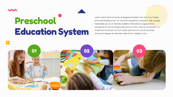 Kindergarten presentation template design_20