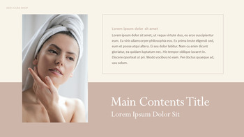 Skincare Shop professional powerpoint presentation_19