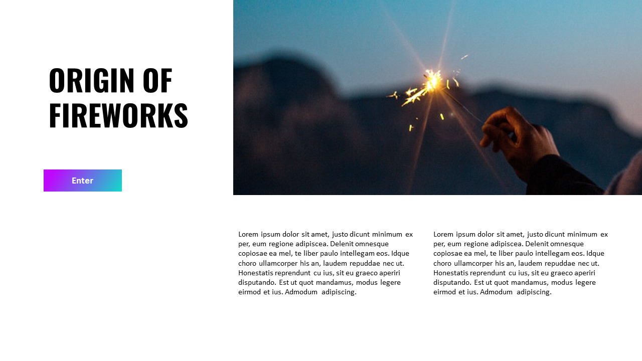 烟花节 幻灯片模板_03